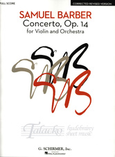 Concerto For Violin And Orchestra op. 14 (corrected revised version) score